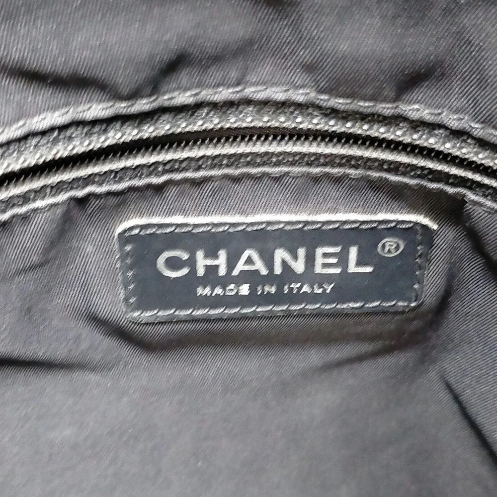 Chanel Black New Travel Line Bag